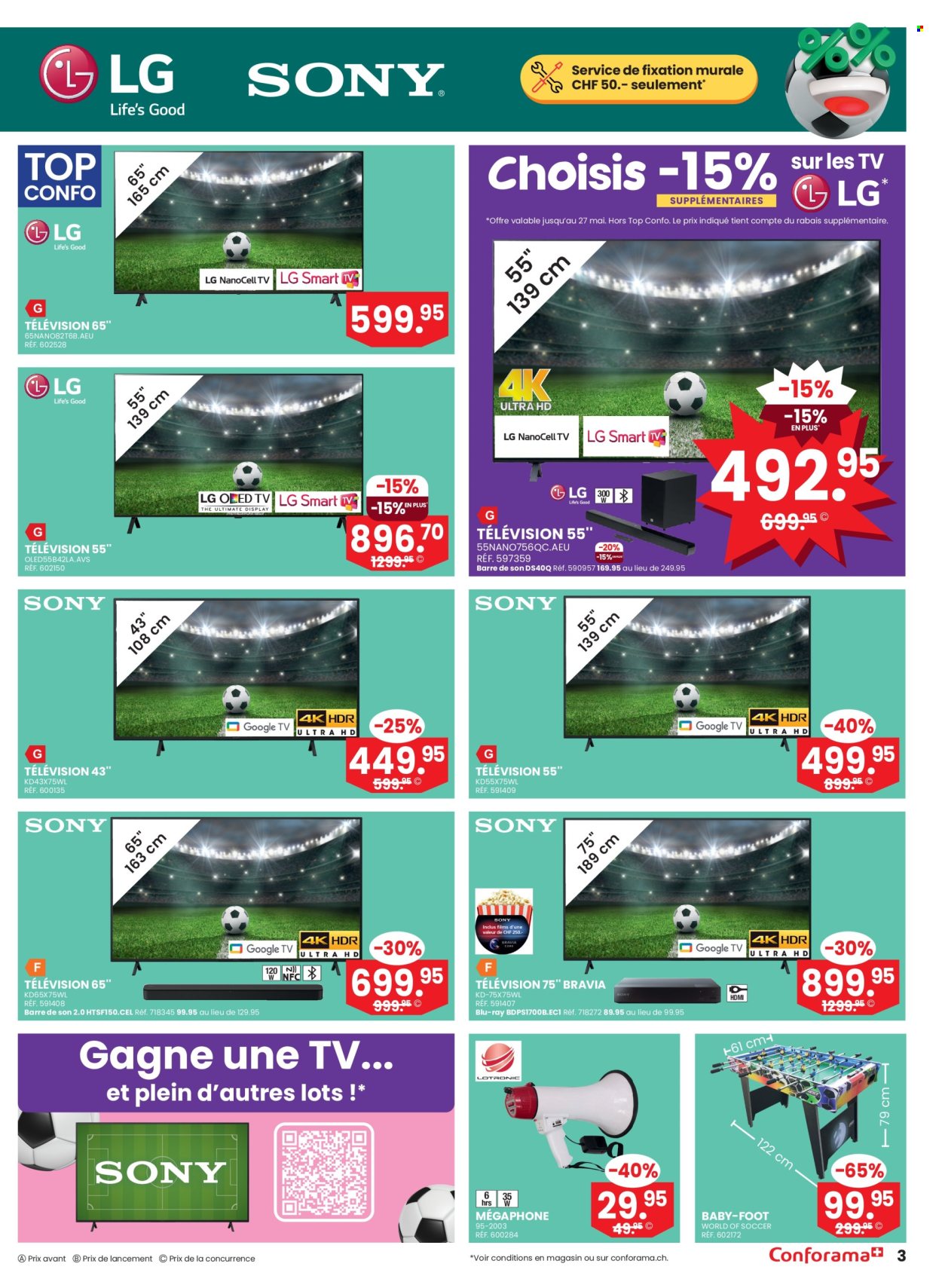 Prospekt Conforama - 21.5.2024 - 3.6.2024. Seite 3