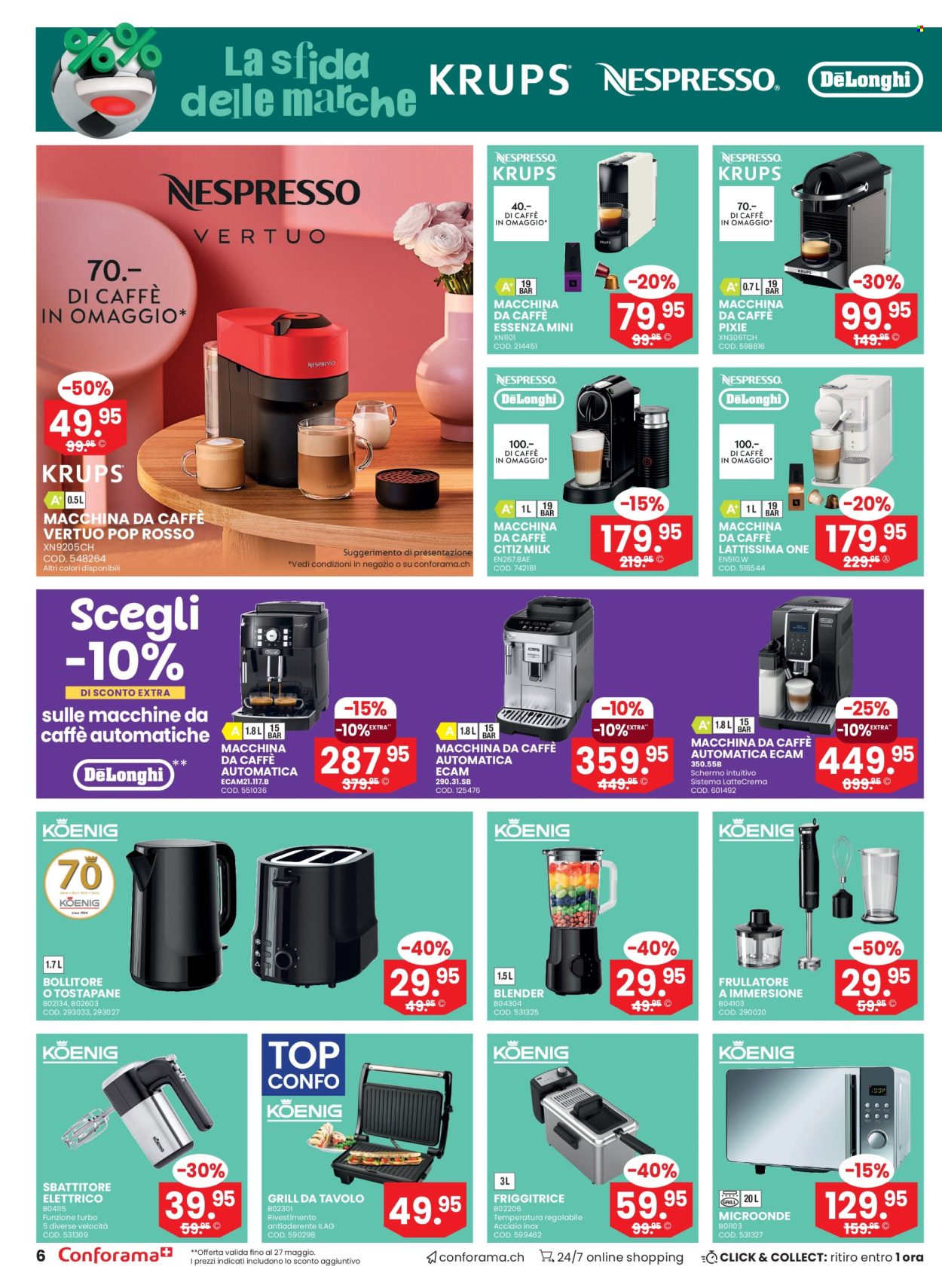 Prospekt Conforama - 21.5.2024 - 3.6.2024. Seite 6