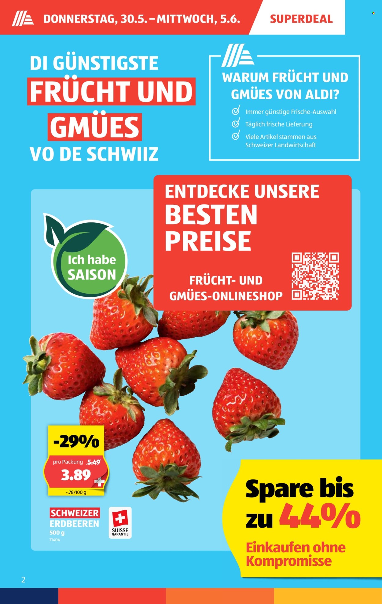 Catalogue Aldi - 30.5.2024 - 5.6.2024. Page 2
