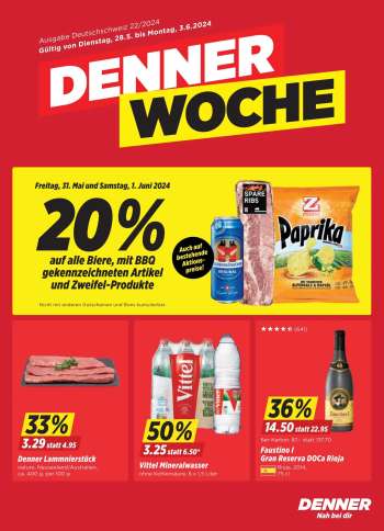 Catalogue Denner - 28.5.2024 - 3.6.2024.