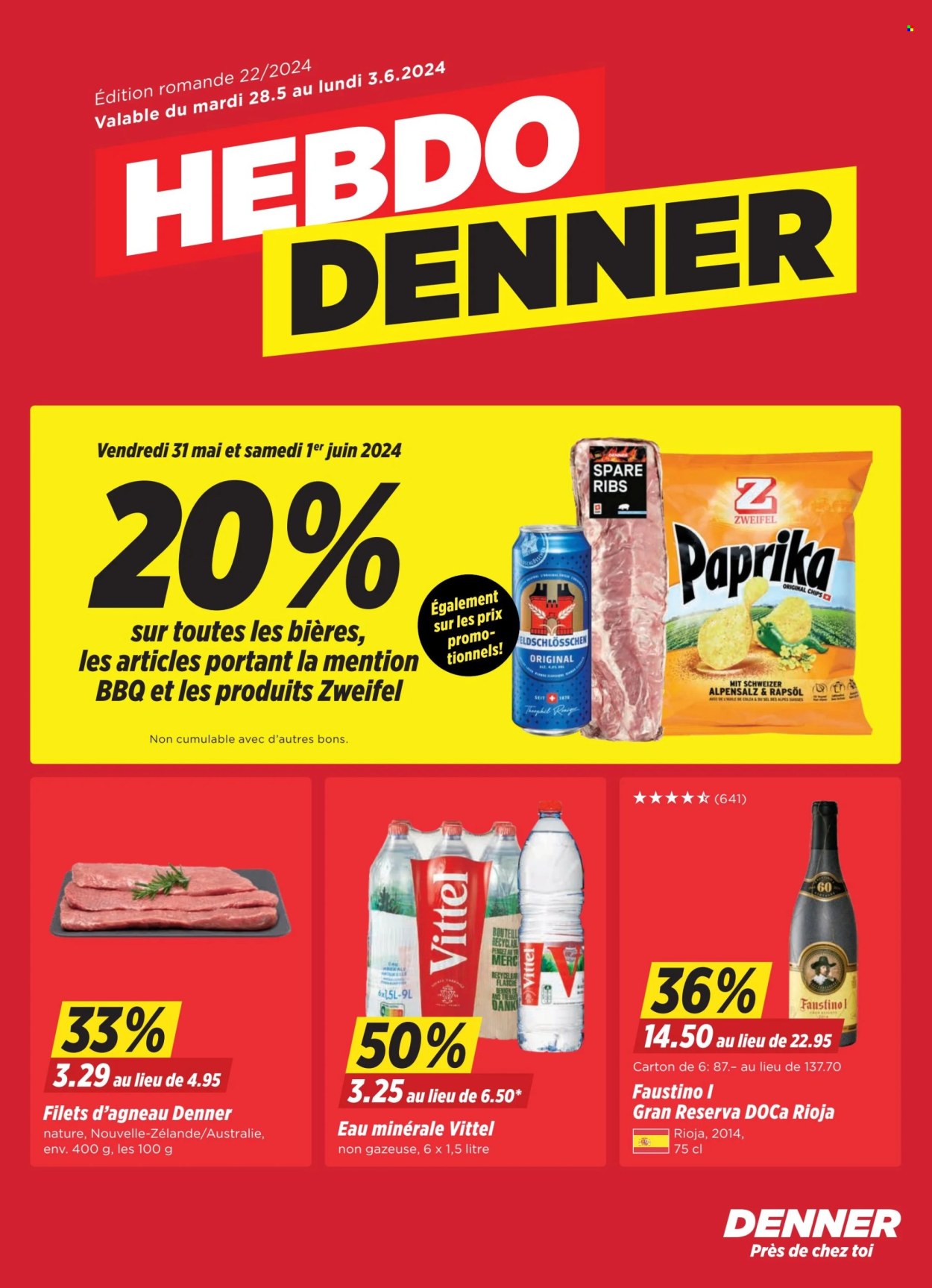 Volantino Denner - 28.5.2024 - 3.6.2024. Pagina 1