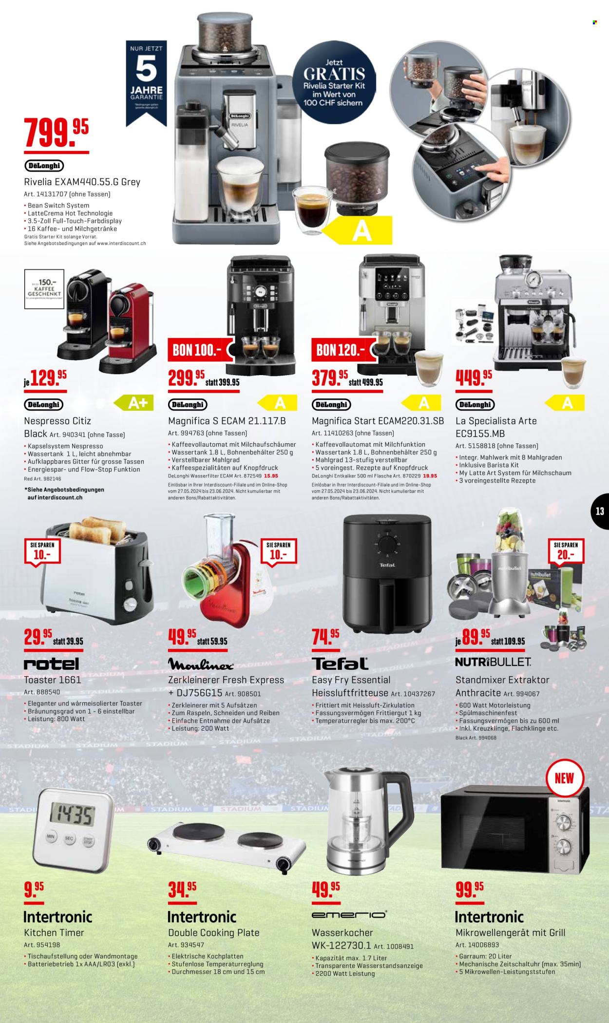 Prospekt Interdiscount - 27.5.2024 - 9.6.2024. Seite 13