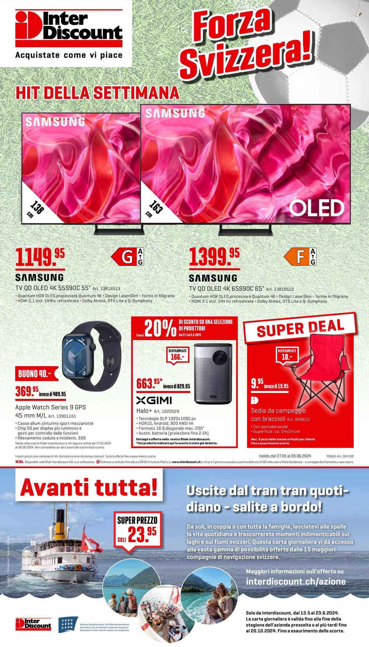 Prospekt Interdiscount - 27.5.2024 - 9.6.2024. Seite 1