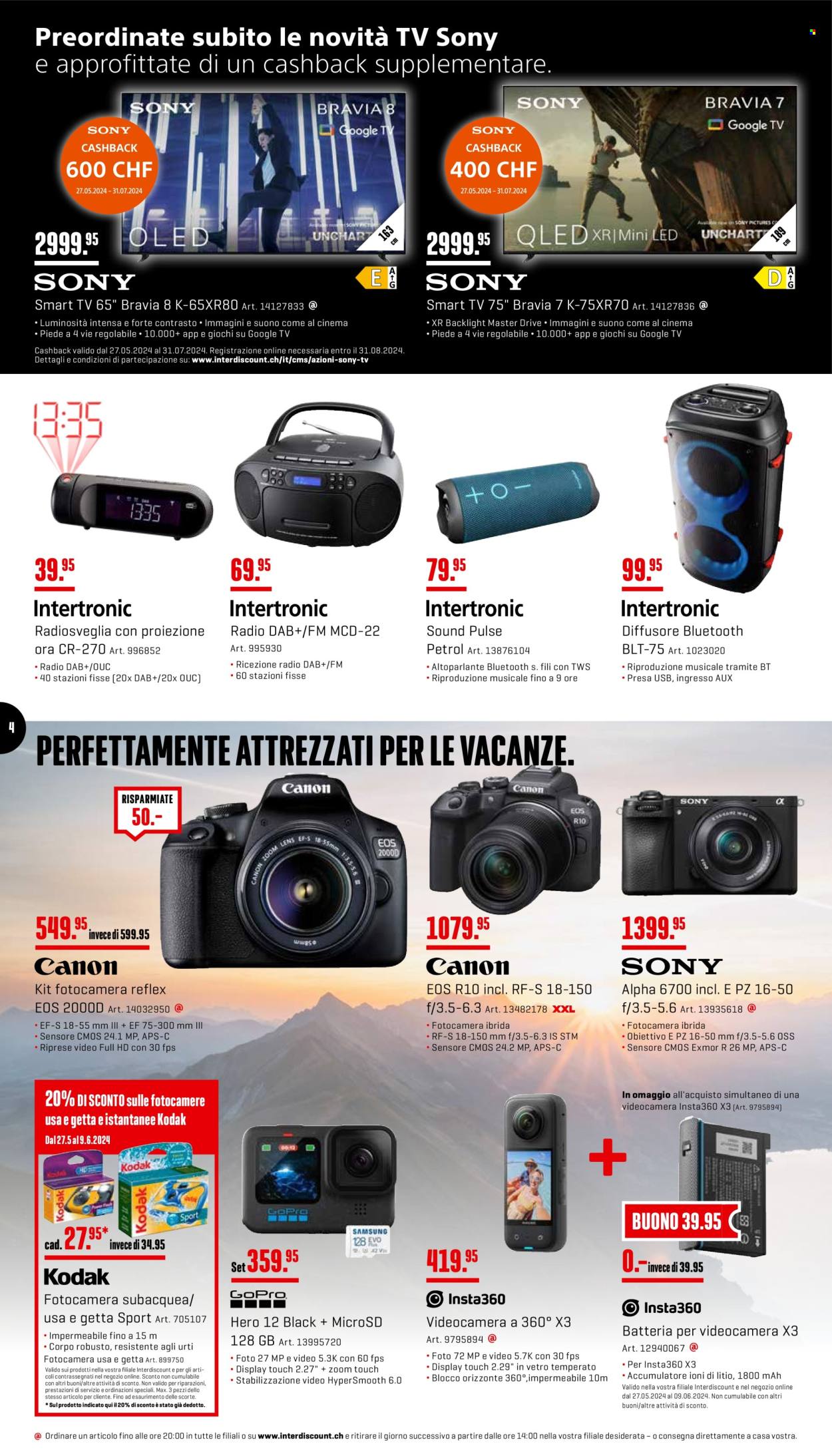 Prospekt Interdiscount - 27.5.2024 - 9.6.2024. Seite 4