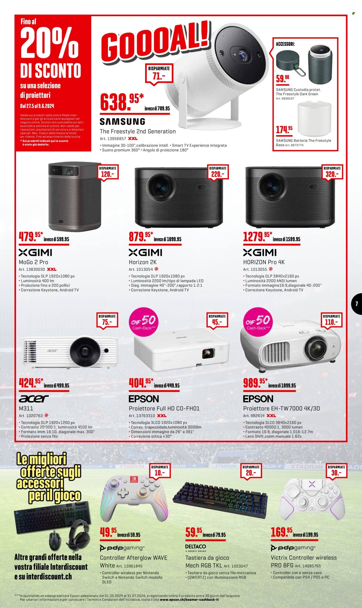 Prospekt Interdiscount - 27.5.2024 - 9.6.2024. Seite 7