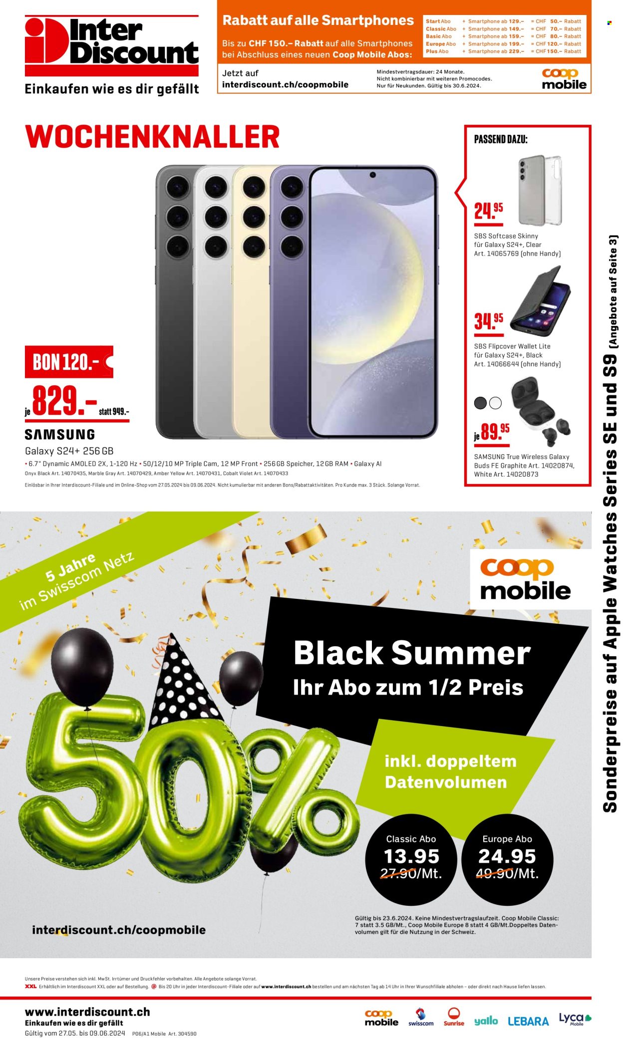 Volantino Interdiscount - 27.5.2024 - 9.6.2024. Pagina 1