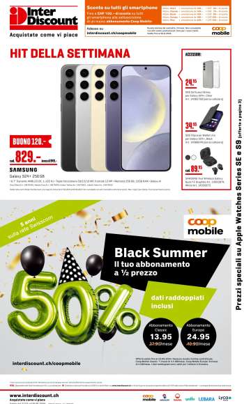 Volantino Interdiscount - 27.5.2024 - 9.6.2024.