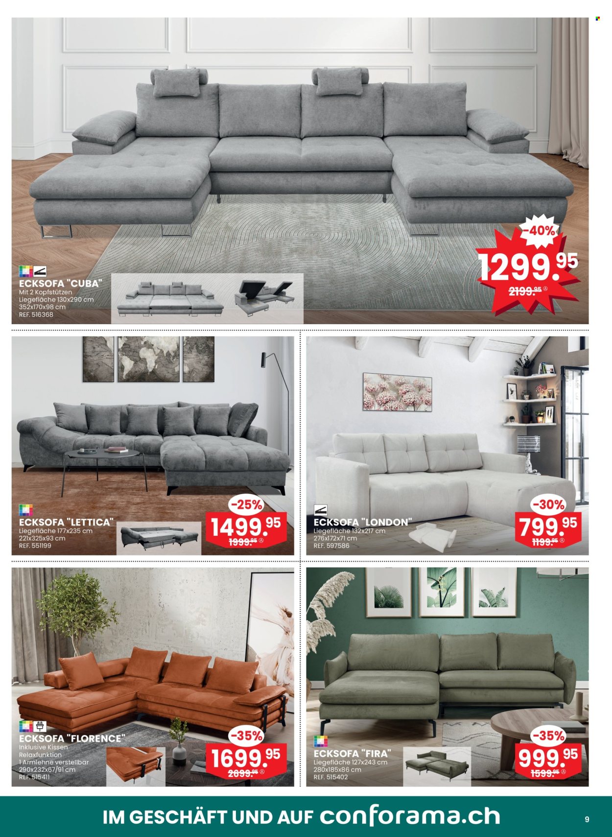 Volantino Conforama - 28.5.2024 - 3.6.2024. Pagina 9