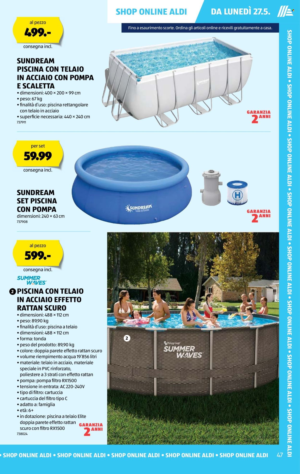 Volantino Aldi - 6.6.2024 - 12.6.2024. Pagina 47