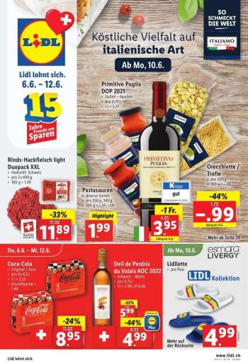 Prospekte Lidl - 6.6.2024 - 12.6.2024.