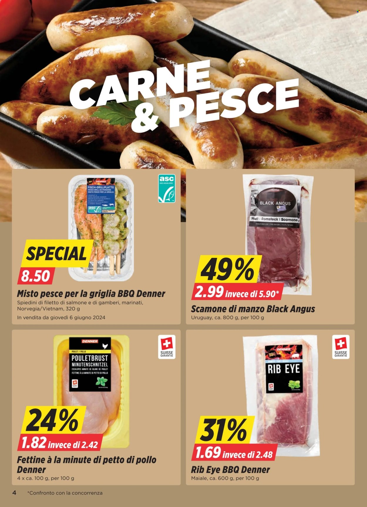 Volantino Denner - 4.6.2024 - 10.6.2024. Pagina 4