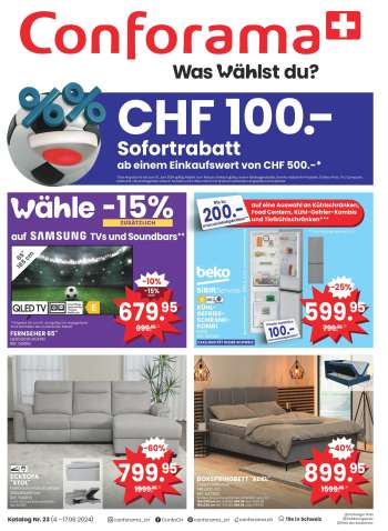 Catalogue Conforama - 4.6.2024 - 17.6.2024.