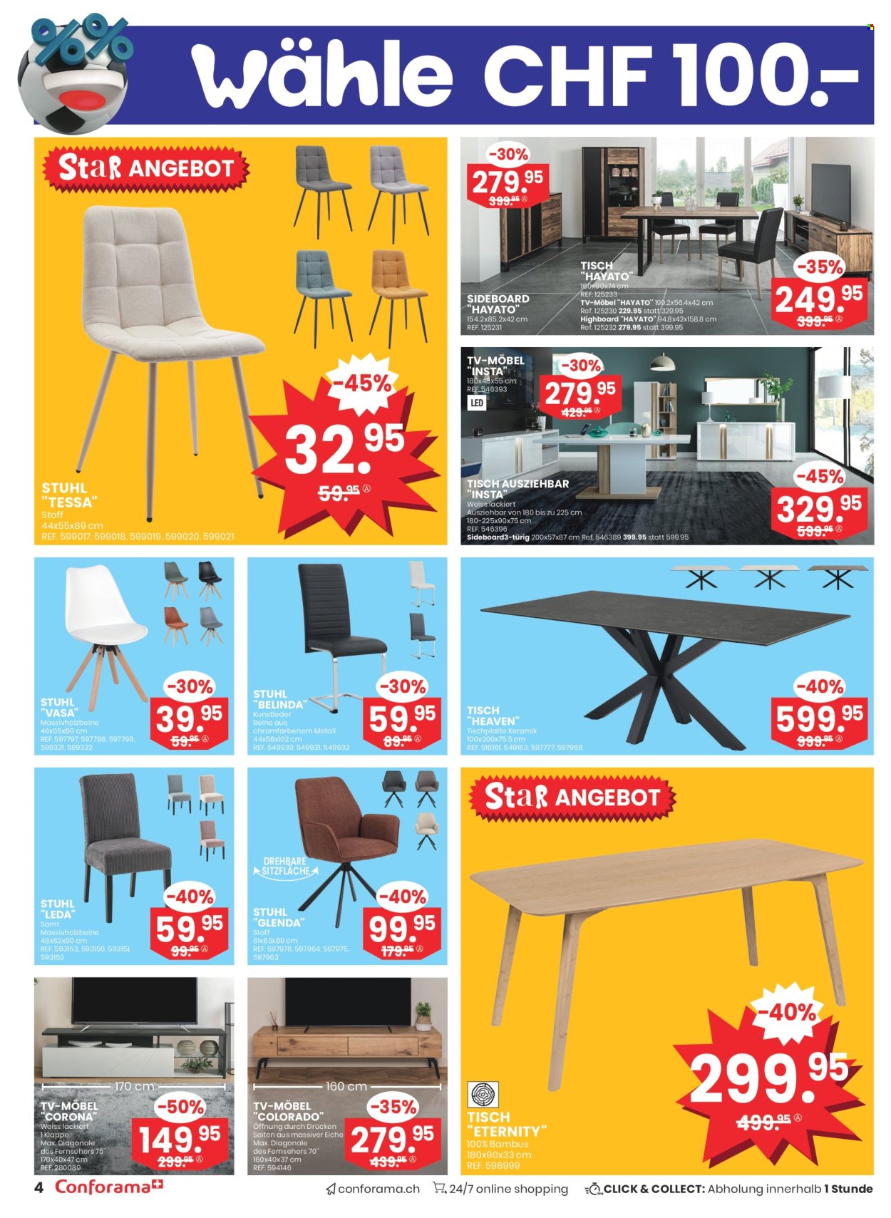 Prospekt Conforama - 4.6.2024 - 17.6.2024. Seite 4