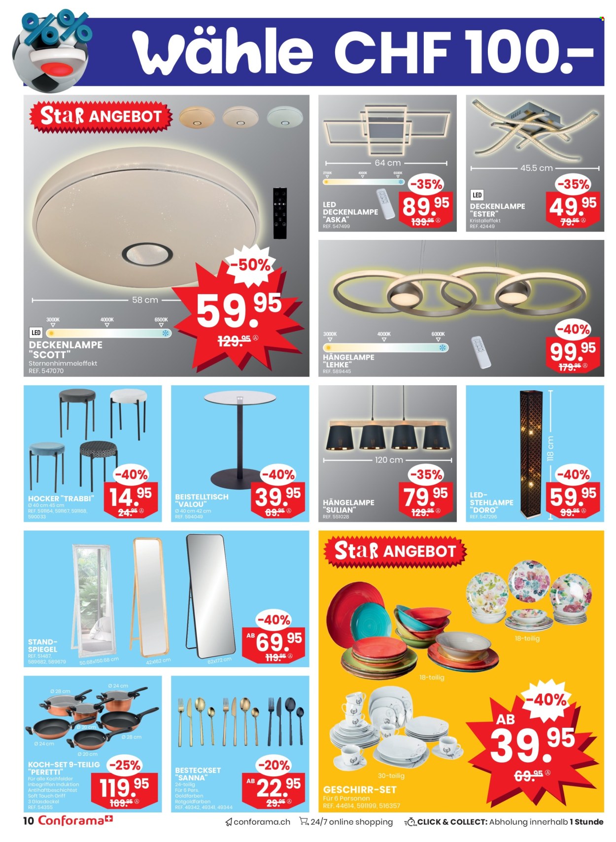 Prospekt Conforama - 4.6.2024 - 17.6.2024. Seite 10