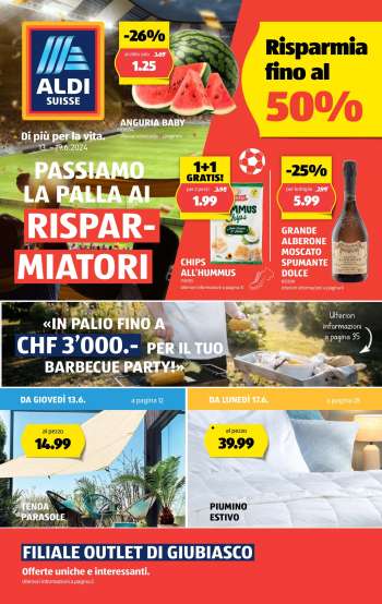 Volantino Aldi - 13.6.2024 - 19.6.2024.
