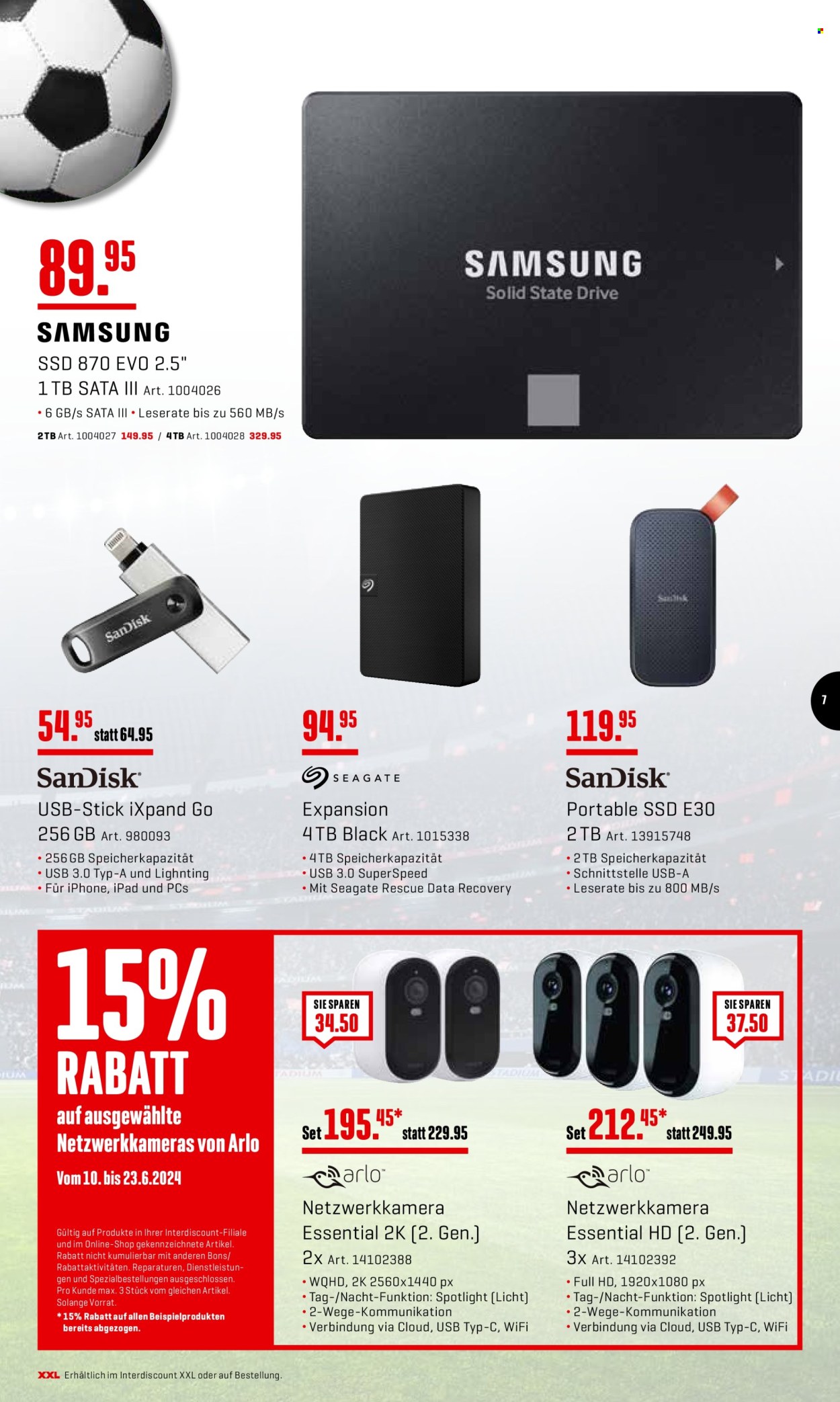 Catalogue Interdiscount - 10.6.2024 - 23.6.2024. Page 7