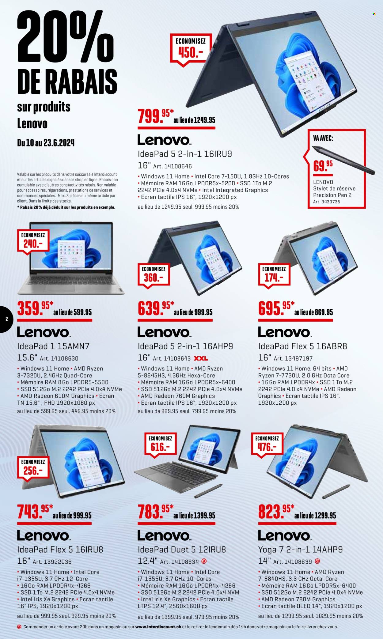 Catalogue Interdiscount - 10.6.2024 - 23.6.2024. Page 2
