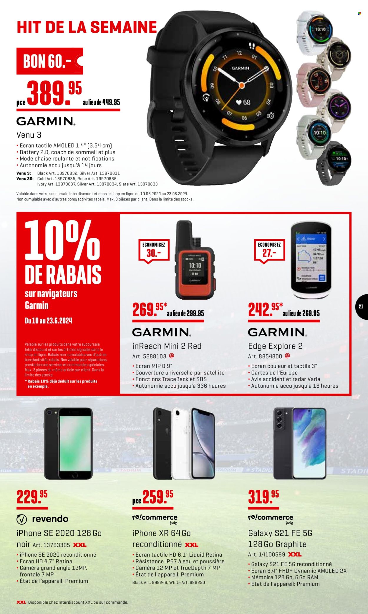 Catalogue Interdiscount - 10.6.2024 - 23.6.2024. Page 21