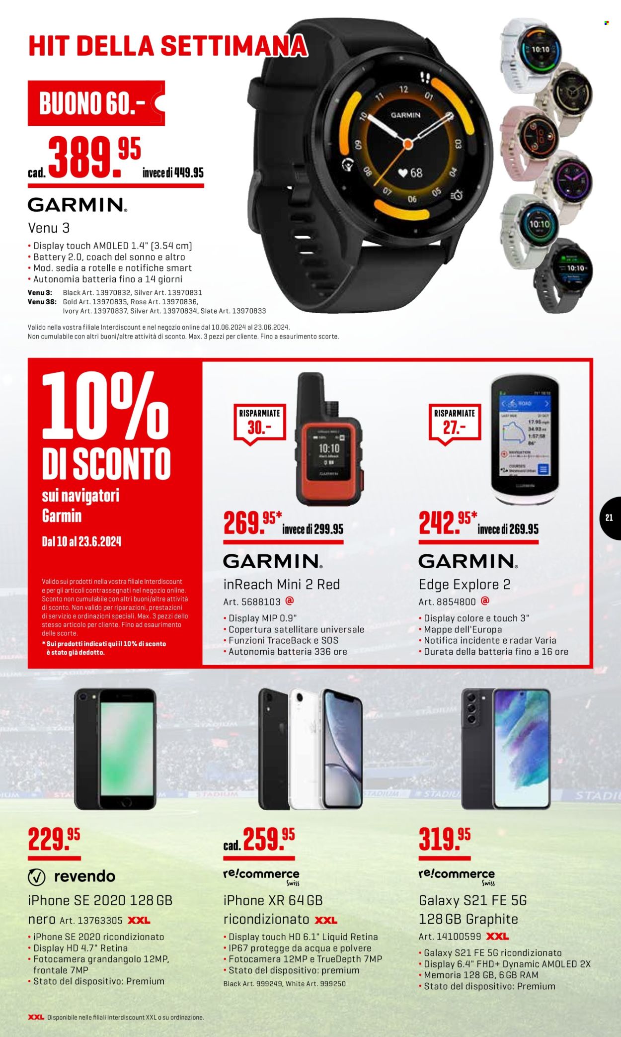 Catalogue Interdiscount - 10.6.2024 - 23.6.2024. Page 21