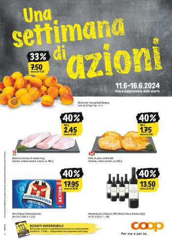 Prospekte Coop - 11.6.2024 - 16.6.2024.