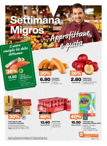 Prospekte Migros - 11.6.2024 - 17.6.2024.