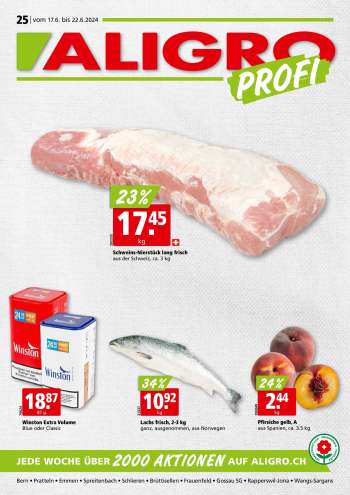 Prospekte ALIGRO - 17.6.2024 - 26.6.2024.