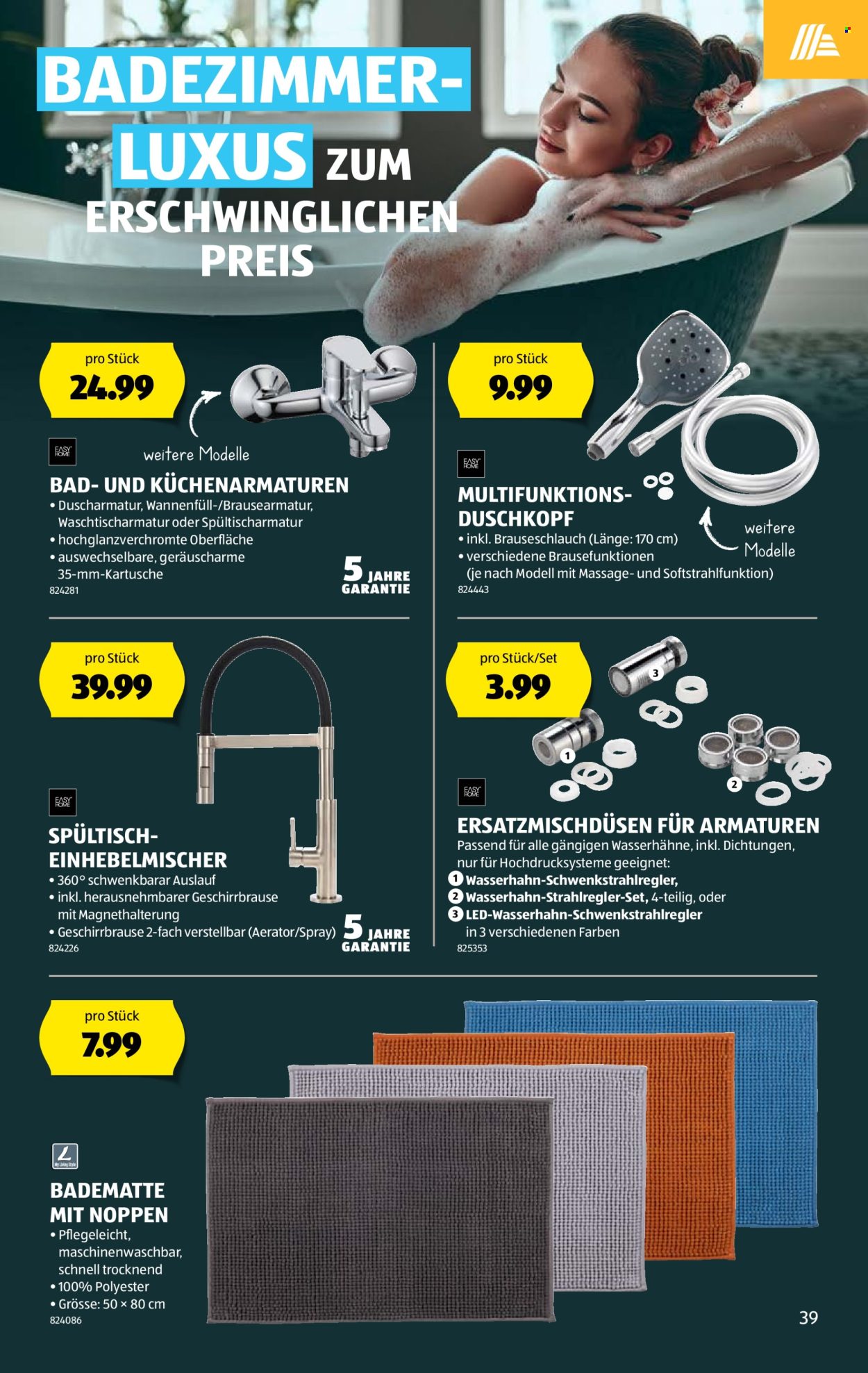 Volantino Aldi - 20.6.2024 - 26.6.2024. Pagina 39