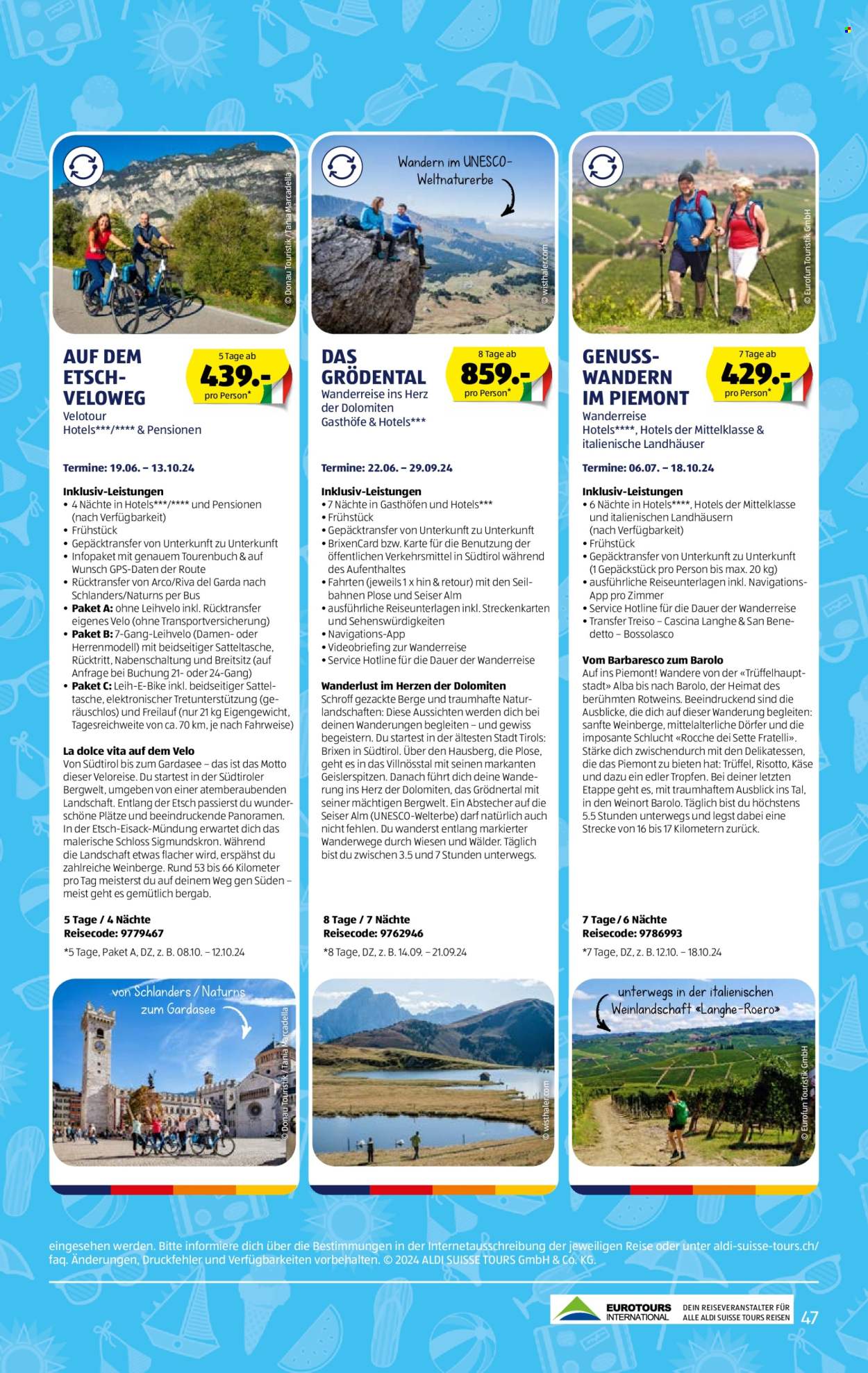 Volantino Aldi - 20.6.2024 - 26.6.2024. Pagina 47