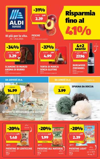 Prospekte Aldi - 20.6.2024 - 26.6.2024.