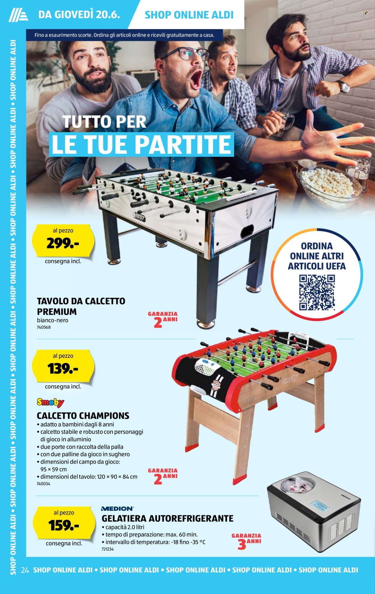 Volantino Aldi - 20.6.2024 - 26.6.2024. Pagina 24