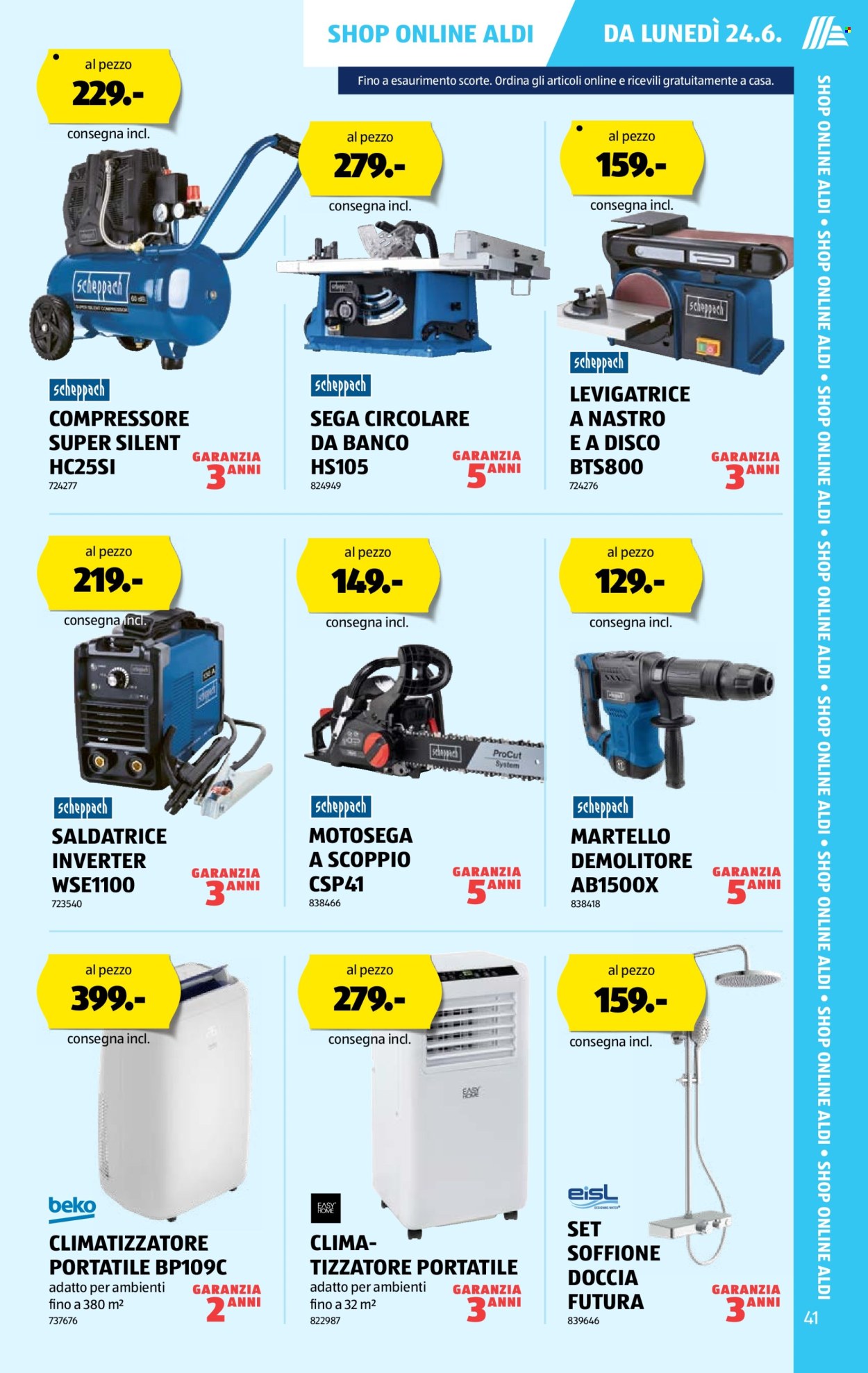 Volantino Aldi - 20.6.2024 - 26.6.2024. Pagina 41