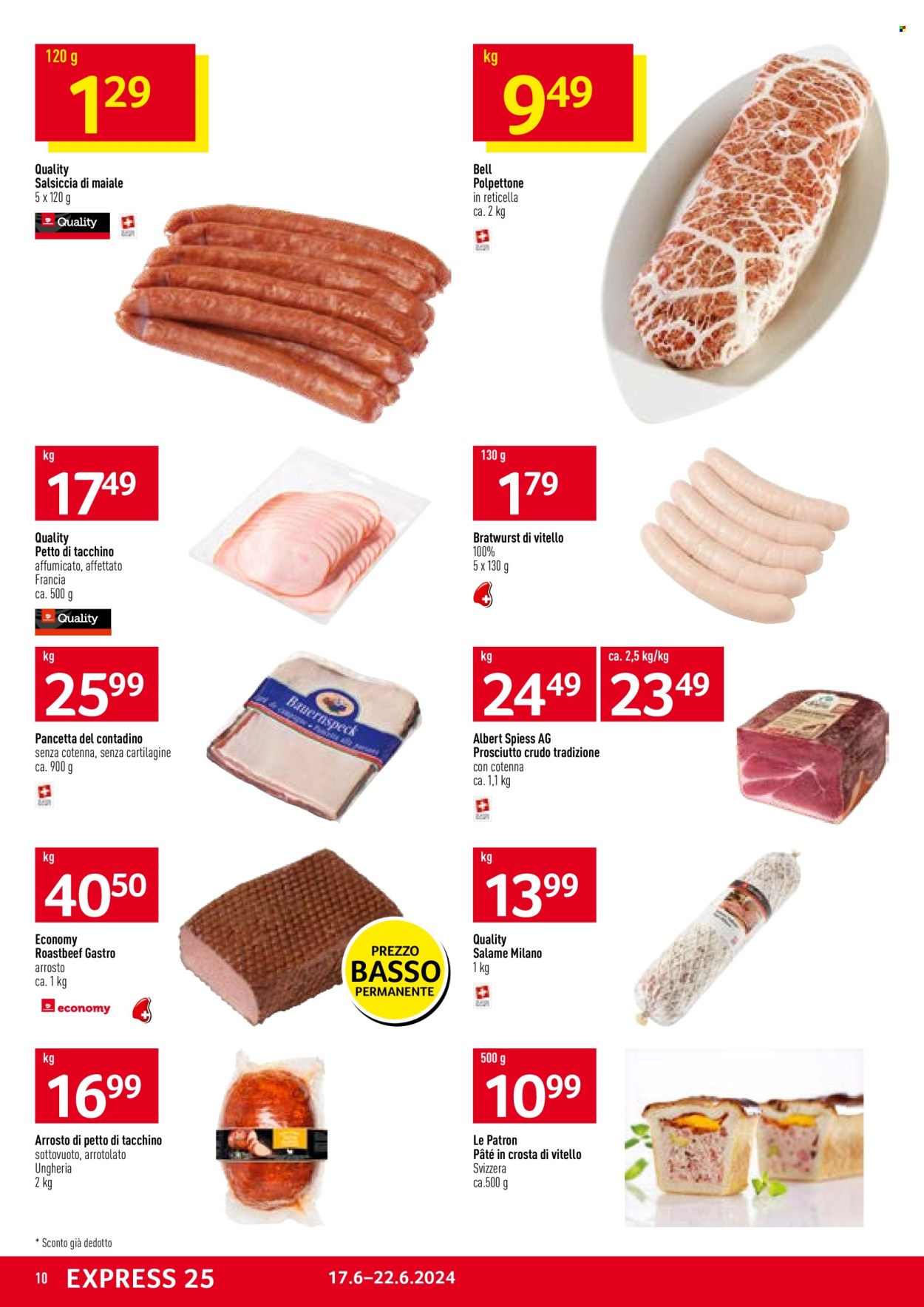 Volantino Prodega - 17.6.2024 - 22.6.2024. Pagina 10