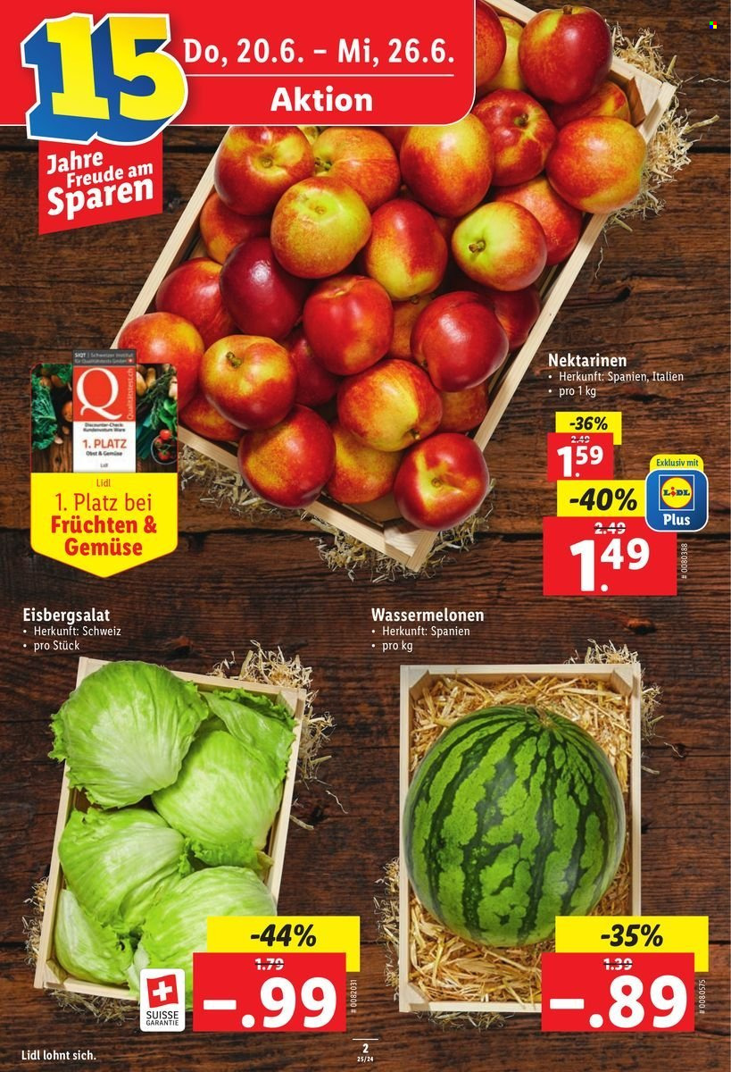 Catalogue Lidl - 20.6.2024 - 26.6.2024. Page 2