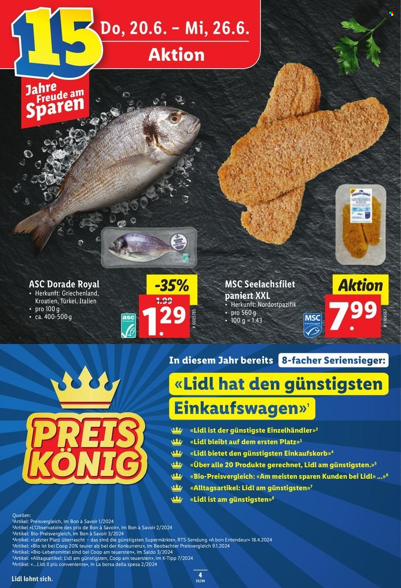 Catalogue Lidl - 20.6.2024 - 26.6.2024. Page 4