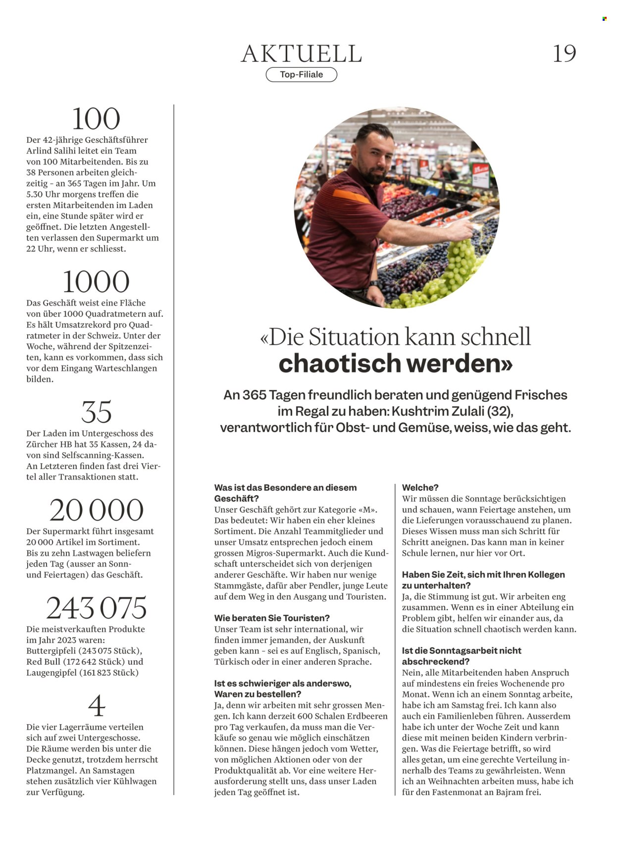 Catalogue Migros - 17.6.2024 - 23.6.2024. Page 19
