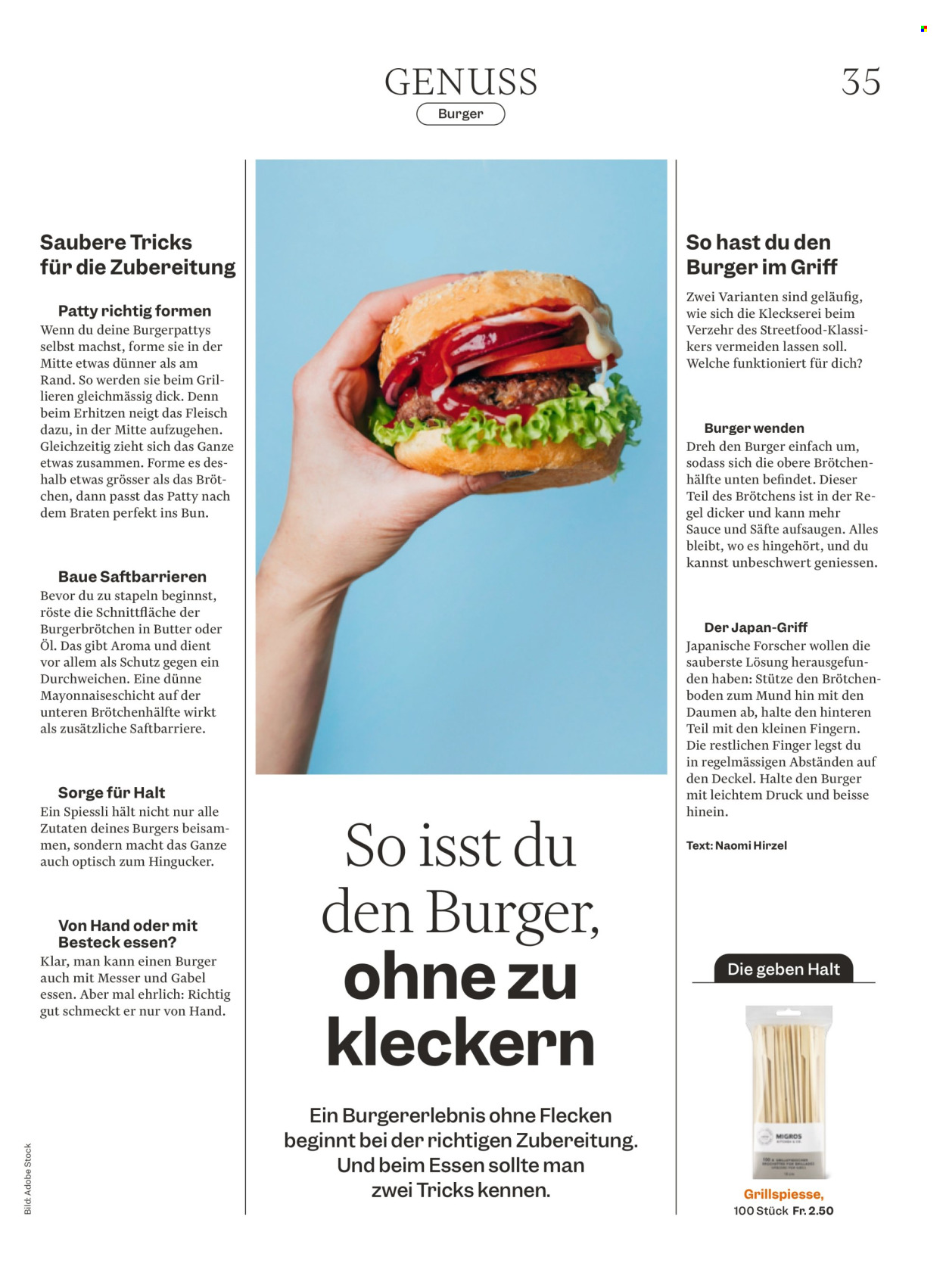 Catalogue Migros - 17.6.2024 - 23.6.2024. Page 35