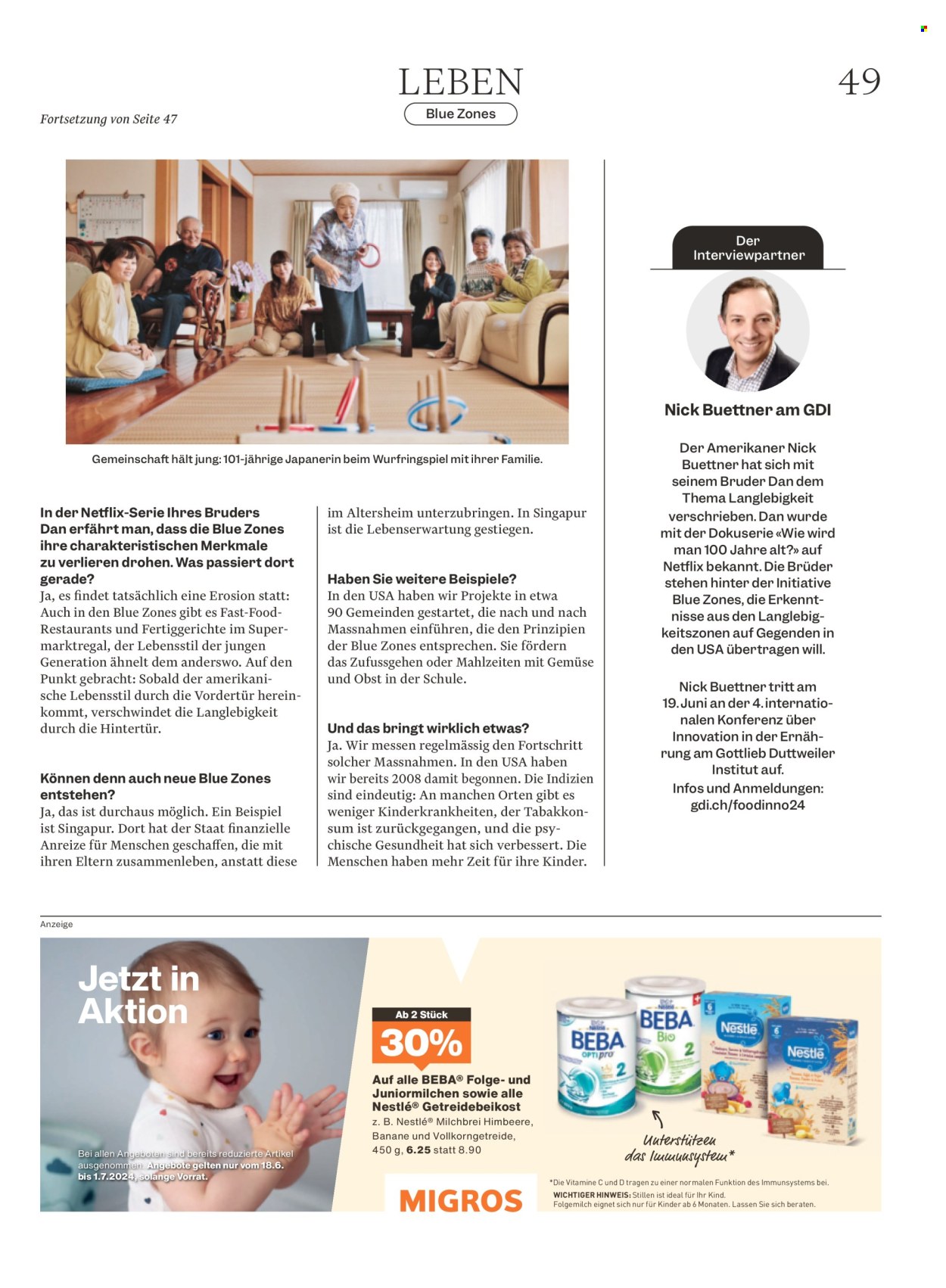 Catalogue Migros - 17.6.2024 - 23.6.2024. Page 49