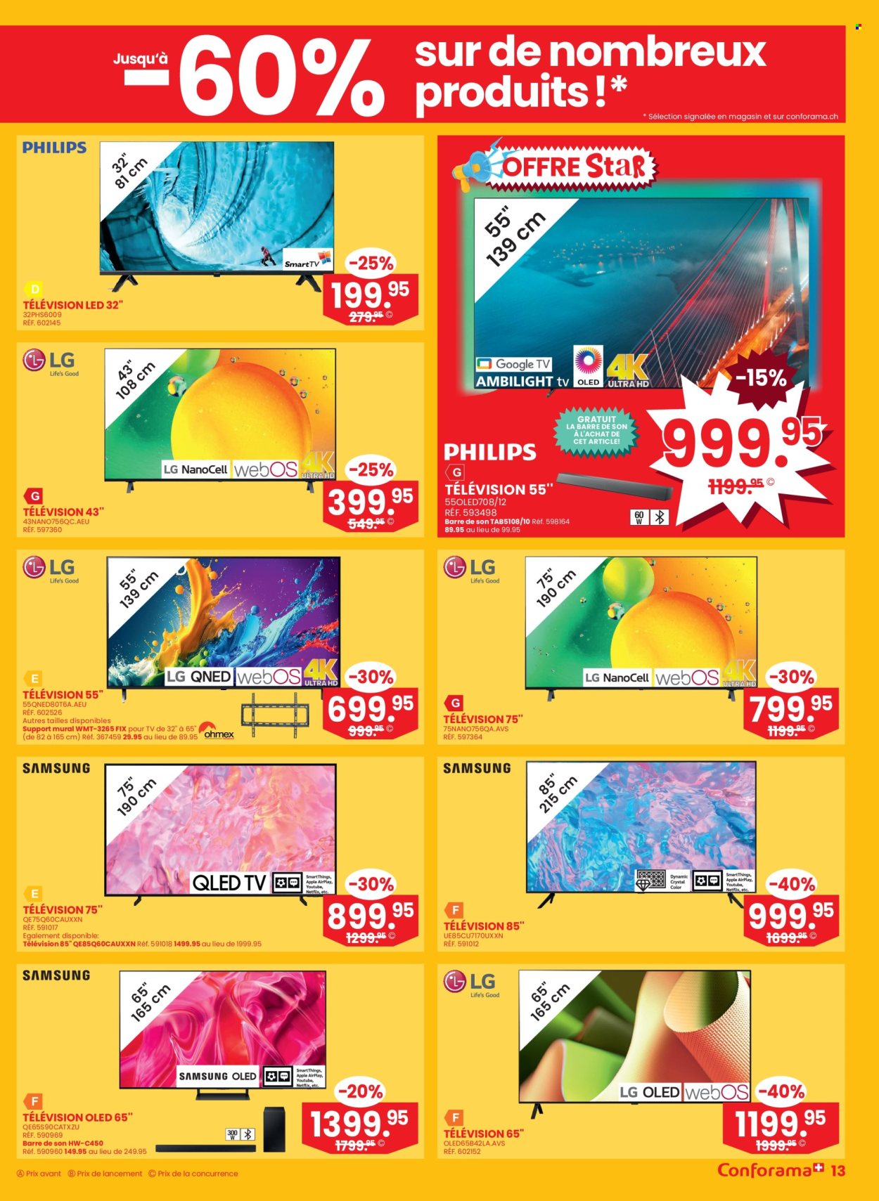 Volantino Conforama - 18.6.2024 - 1.7.2024. Pagina 13