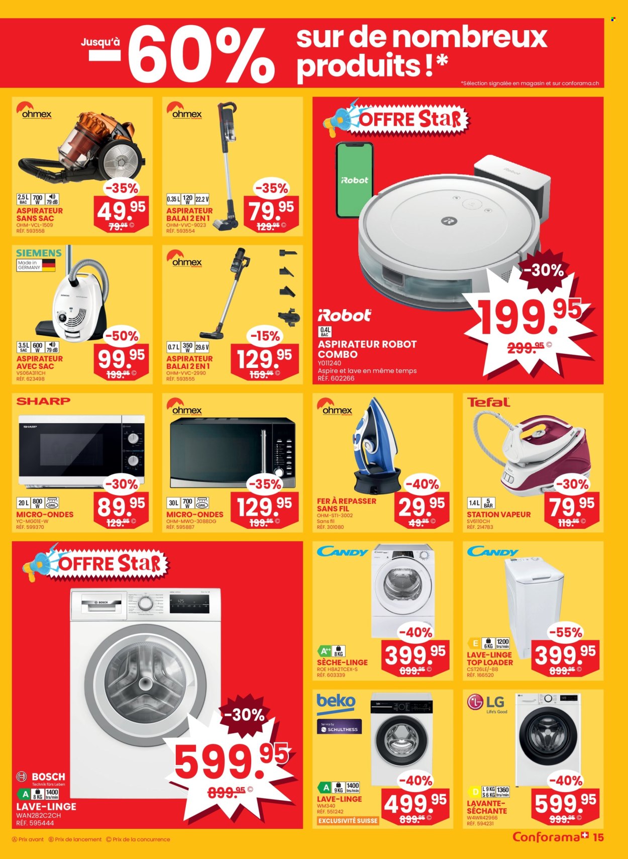 Volantino Conforama - 18.6.2024 - 1.7.2024. Pagina 15