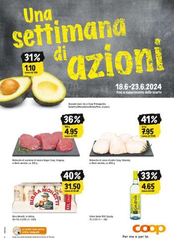 Prospekte Coop - 18.6.2024 - 23.6.2024.