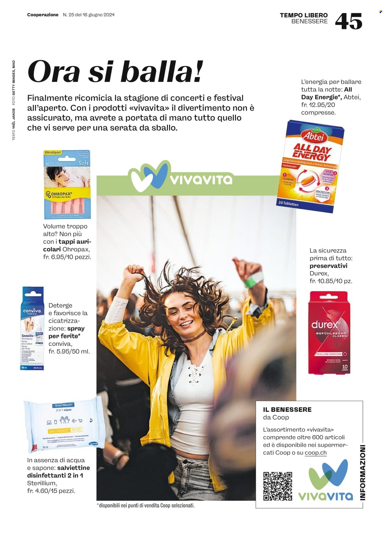 Prospekt Coop - 18.6.2024 - 24.6.2024. Seite 45