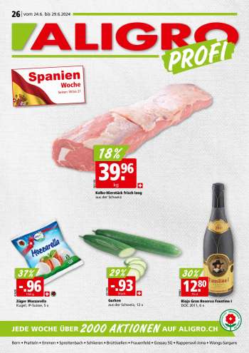 Prospekte ALIGRO - 24.6.2024 - 29.6.2024.