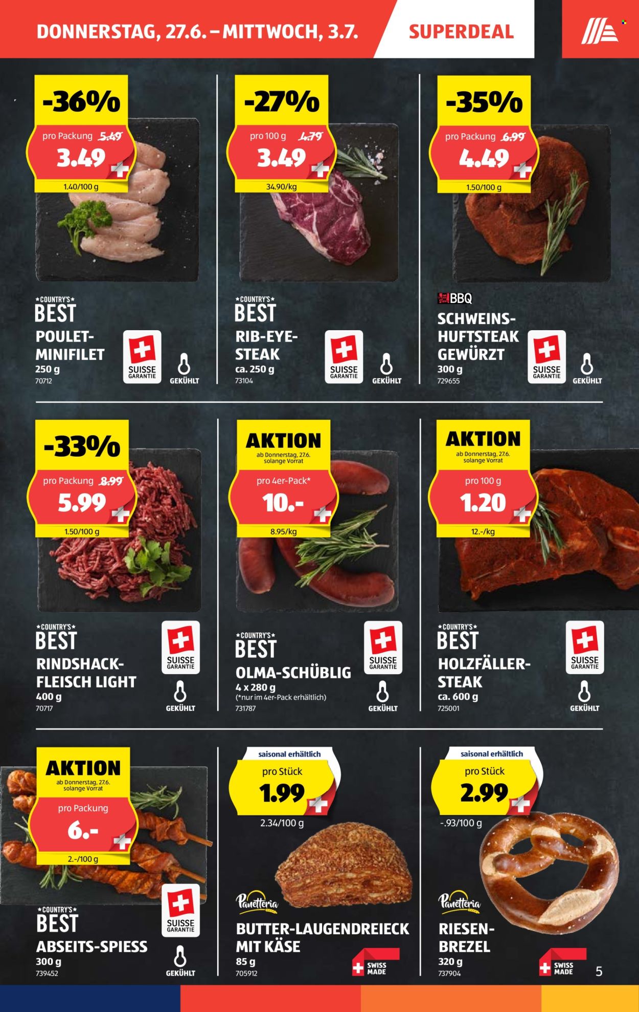 Prospekt Aldi - 27.6.2024 - 3.7.2024. Seite 5