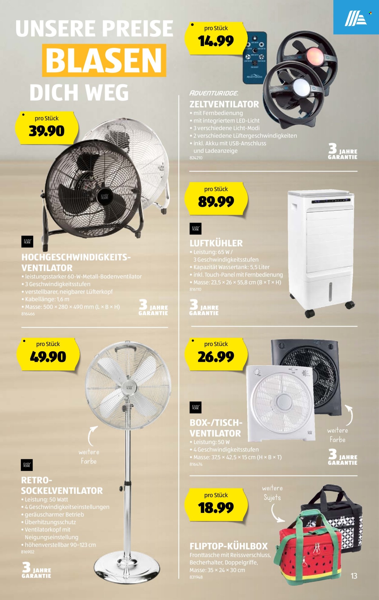 Prospekt Aldi - 27.6.2024 - 3.7.2024. Seite 13