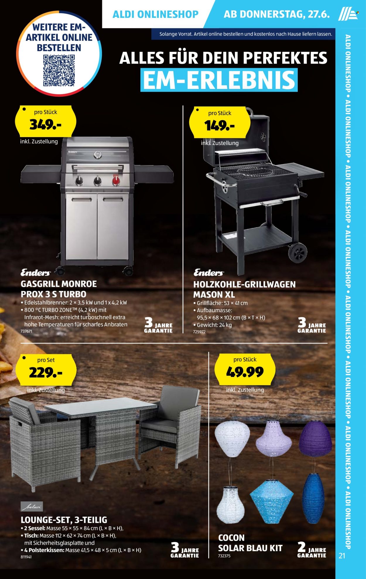 Prospekt Aldi - 27.6.2024 - 3.7.2024. Seite 21