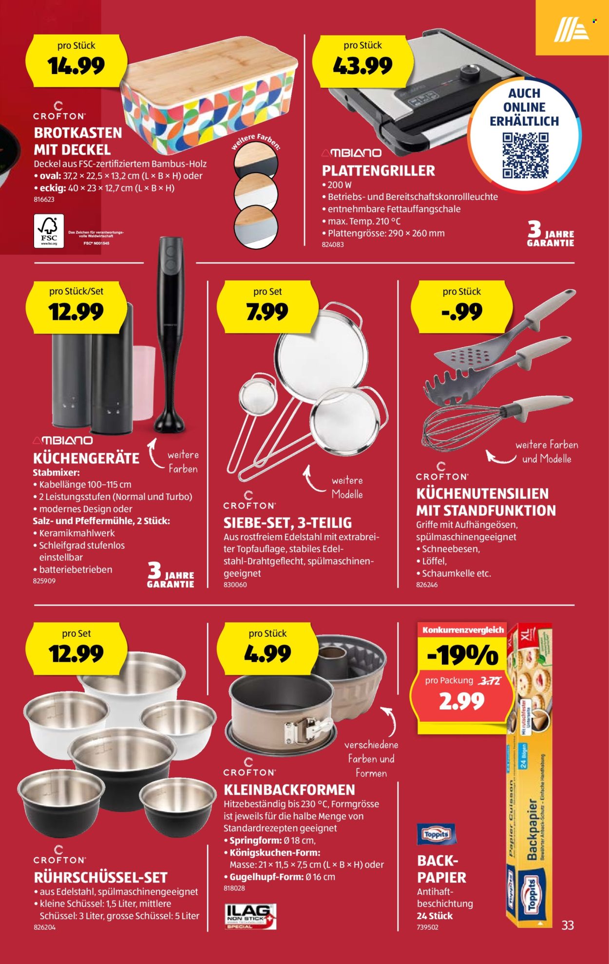 Prospekt Aldi - 27.6.2024 - 3.7.2024. Seite 33
