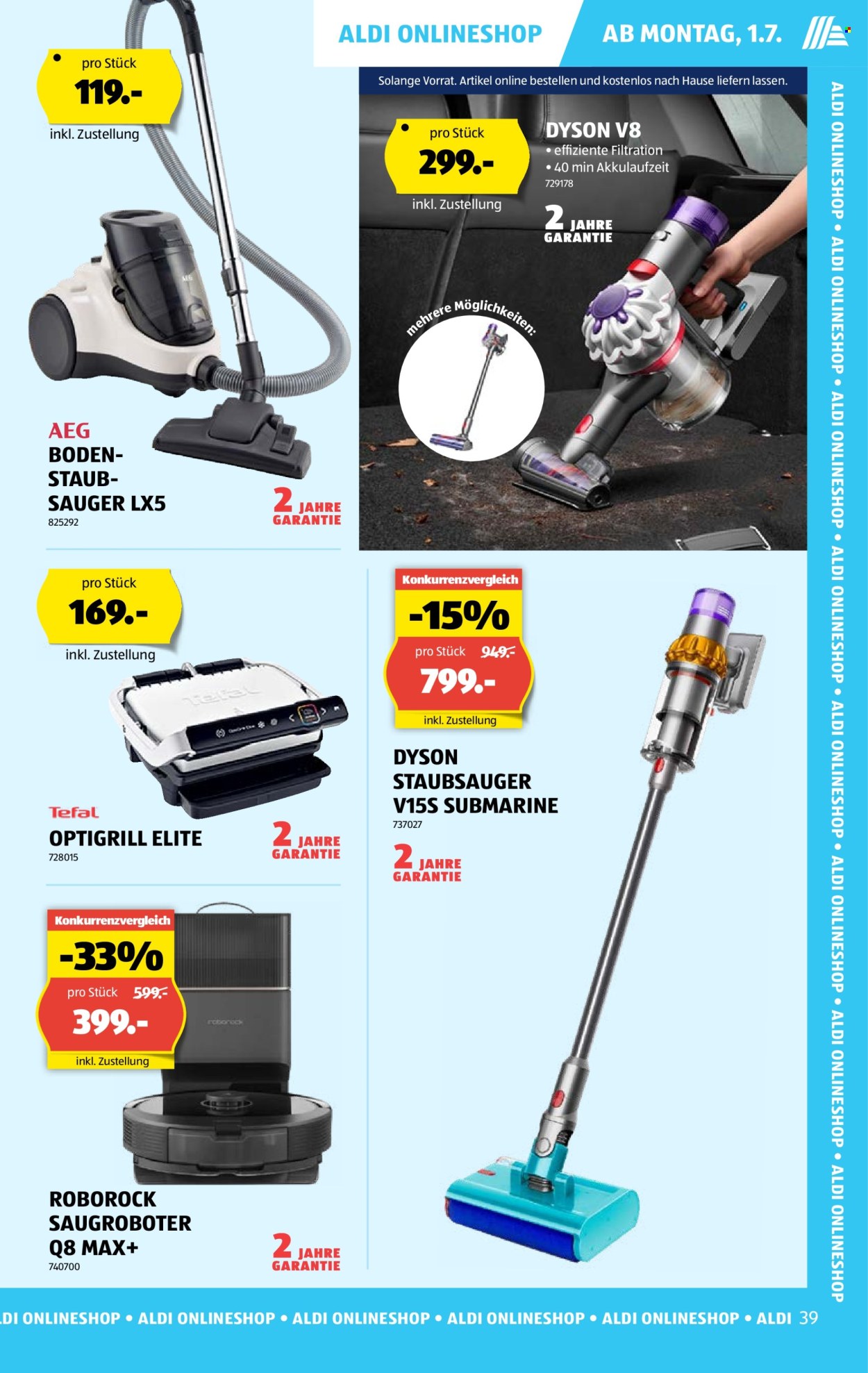 Prospekt Aldi - 27.6.2024 - 3.7.2024. Seite 39