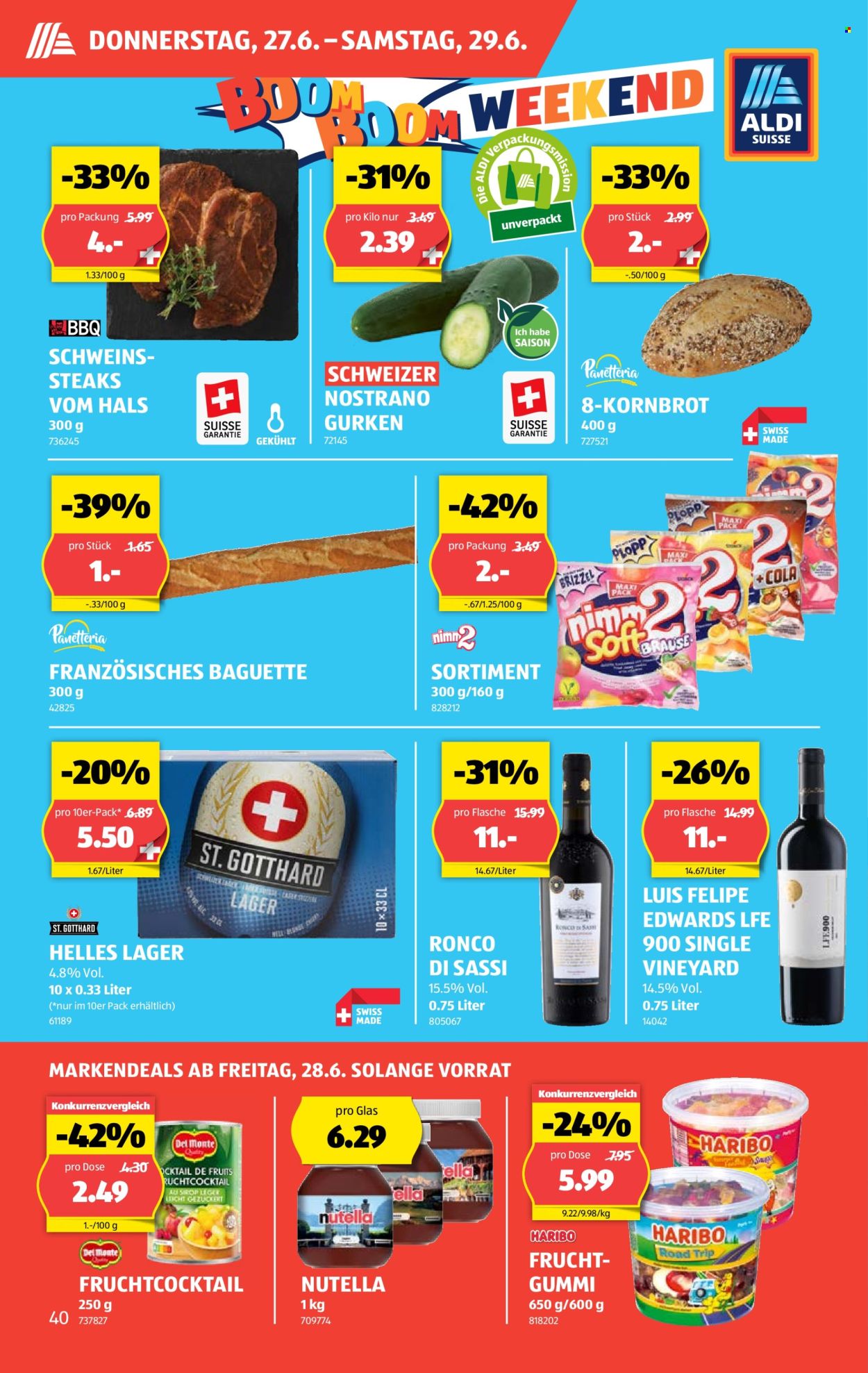 Prospekt Aldi - 27.6.2024 - 3.7.2024. Seite 40