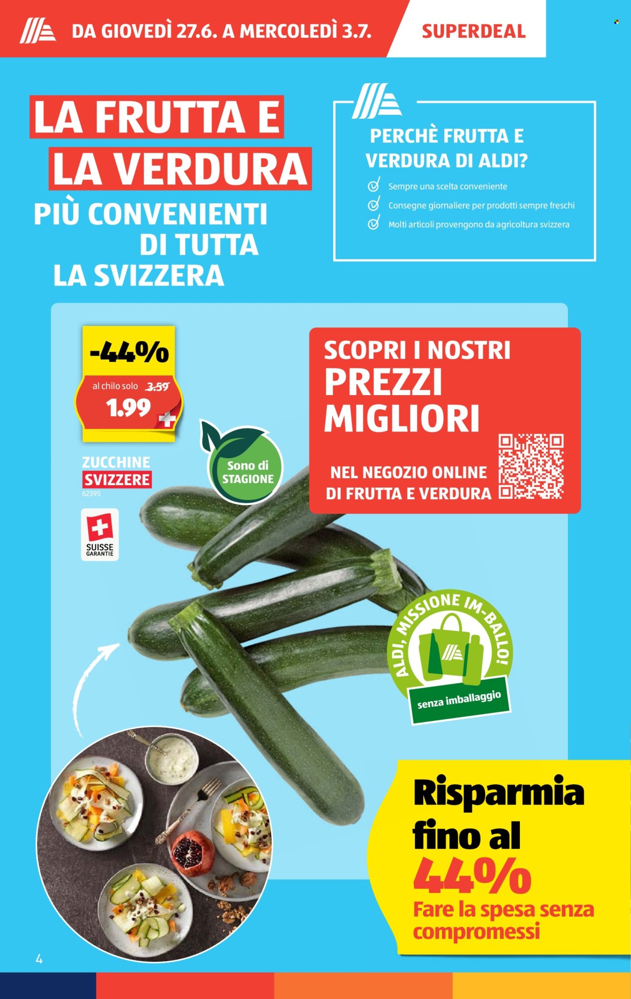 Prospekt Aldi - 27.6.2024 - 3.7.2024. Seite 4