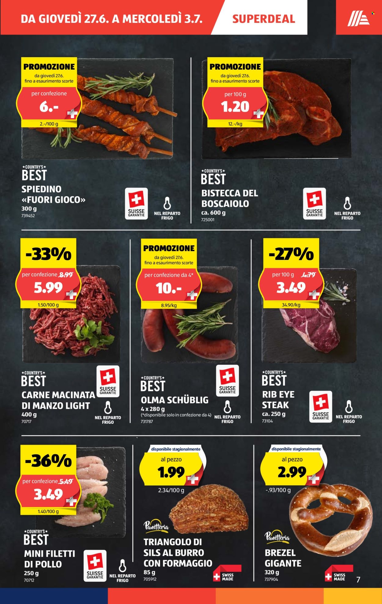 Prospekt Aldi - 27.6.2024 - 3.7.2024. Seite 7